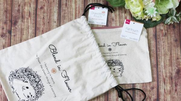 【ダイソー】かわいすぎて品切れも！収納にも使える新作のポーチ・巾着・トートバッグが新登場♪