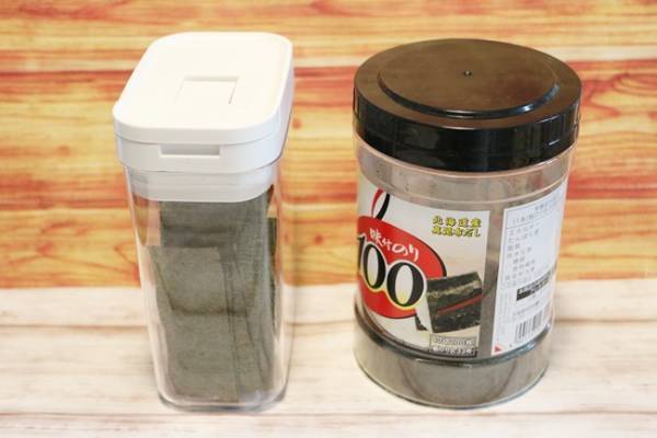 【ダイソー】みせる収納でスッキリが叶うと話題！密封フードストッカーが登場！