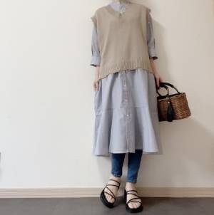 【しまむら】見つけたら即買い！二の腕カバーの五分袖ワンピが話題沸騰中！