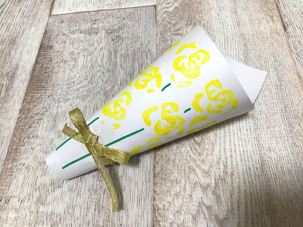 保育士の鉄板！家にあるもので簡単5分！1歳から作れる父の日の工作