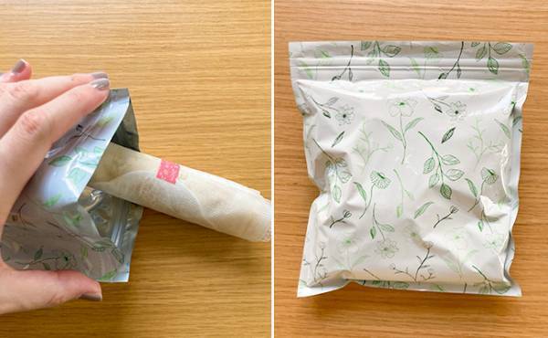 持ち帰り問題が解決！【セリア】携帯できる「サニタリーバッグ」が超優秀！