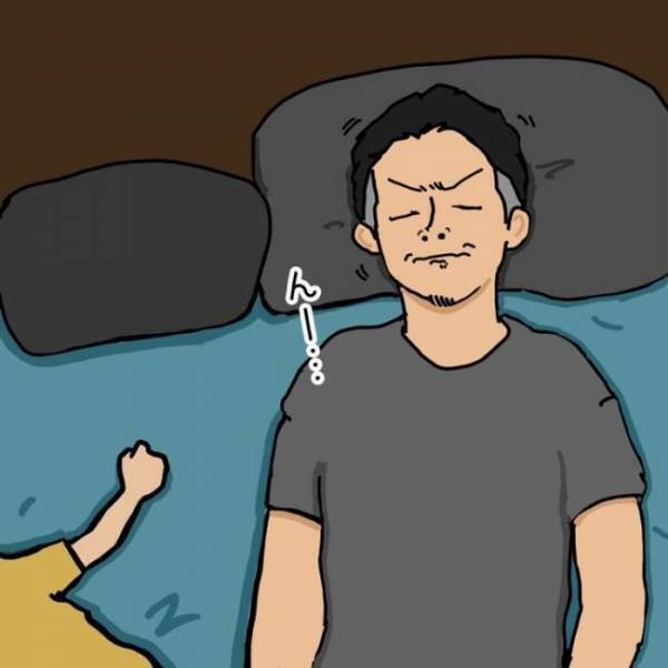 寝かしつけという誘惑！自分を鼓舞するパパ、己の戦いに勝てるのか…！？