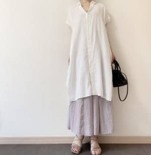 【しまむら】軽くて夏快適！キレイ＆高見えするサテンスカンツが1,500円以下！