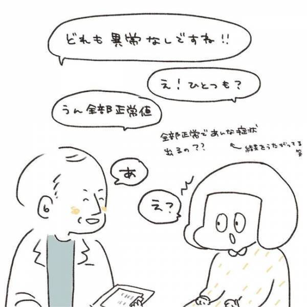 「ええっ」検査結果に驚き！でも医師は「よかったね」その理由は…／ずーっとPMS