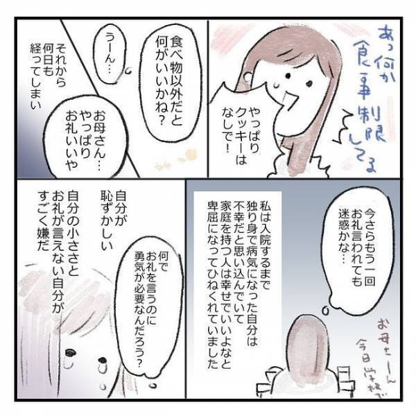 「自分が嫌だ…」卑屈で不幸ぶってた私が気づいたのは…／喪女チョコレート嚢胞