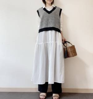 【しまむら】ありえない激安価格！1,089円のショートベストが着回し力高めでお得！