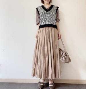 【しまむら】ありえない激安価格！1,089円のショートベストが着回し力高めでお得！