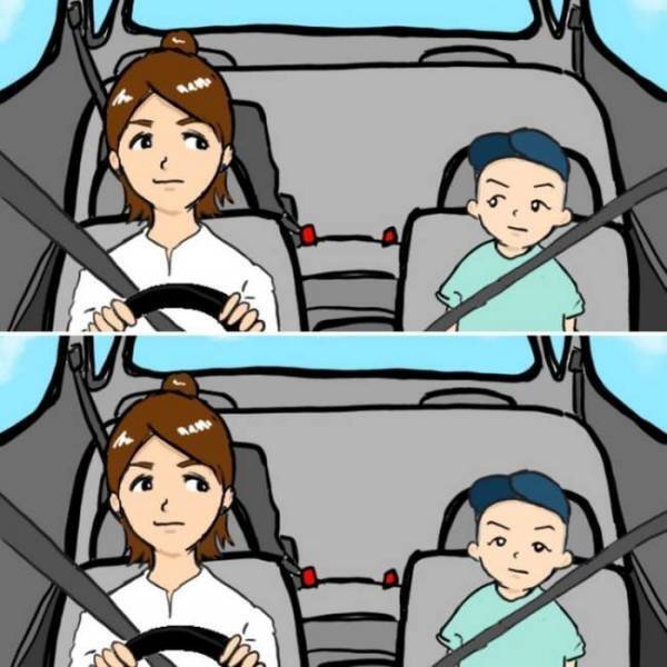 車内で歌を歌う息子。静かにさせるため、ママがゲームを提案してみると？