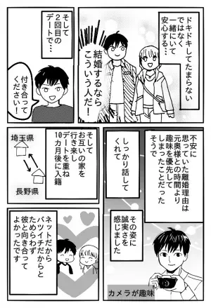 「やっと気づいた！」彼はバツイチ！？でも…初デートでわかった自分の気持ち