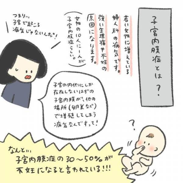 「チョコ…って何？」え、私がまさか病気！？／卵巣のう腫が産後消えた