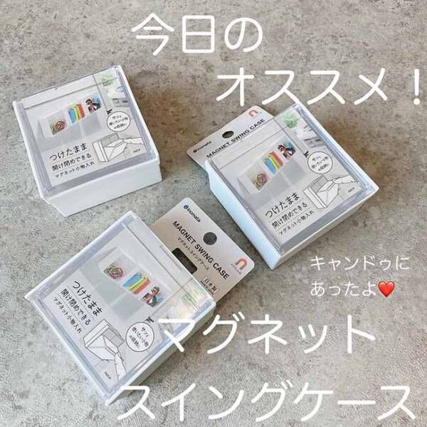 100均 Snsで人気爆発 マグネット収納 の進化形 特徴や活用法を紹介 21年8月31日 ウーマンエキサイト 1 2