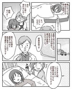 「このまま入院してください」ただの生理痛だと思っていたら…一大事に！