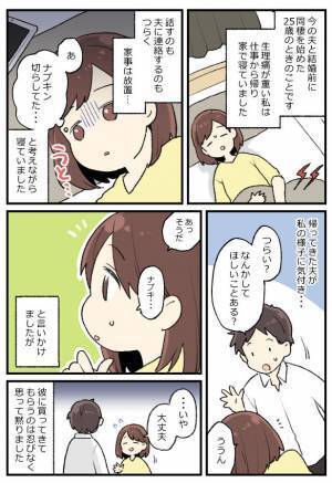 「言ってなかったのに？」生理痛で寝込んでいると彼が…まさかのやさしさに感激！