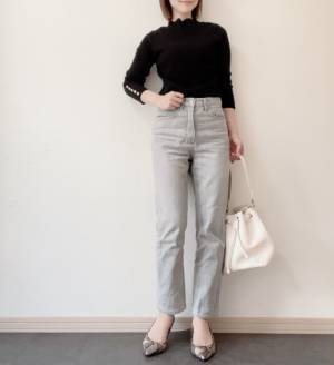 【しまむら】SNSでイロチ買い報告続出！高見えするハイネックリブニットが1,419円！