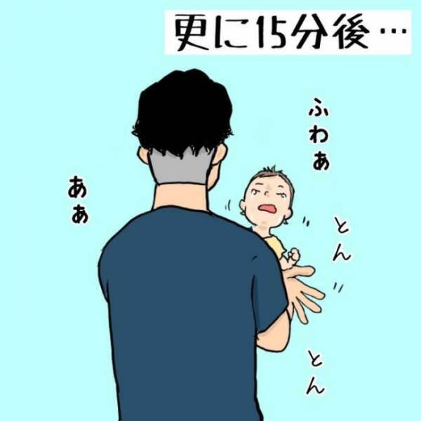 寝かしつけとは忍耐！？寝付かない次女をひたすらトントンしてみた結果…