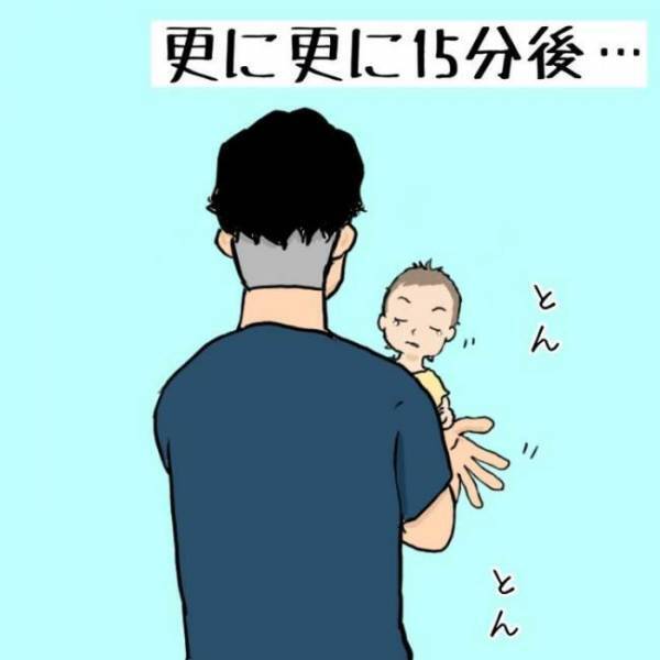 寝かしつけとは忍耐！？寝付かない次女をひたすらトントンしてみた結果…