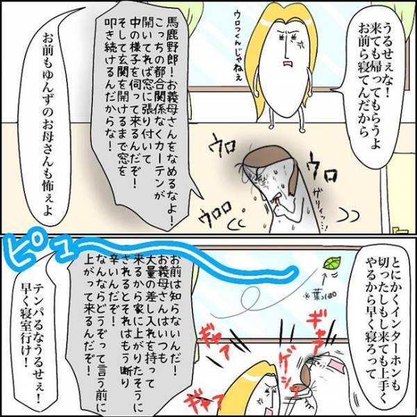 「まさか義母ッ！？」いや幻聴か…。毎日のおしかけで疑心暗鬼に陥り #お義母さんといっしょ 20