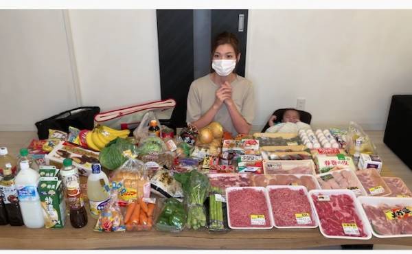 78万回再生！子どもが8人いる大家族の1週間の買い物＆食費を大公開！