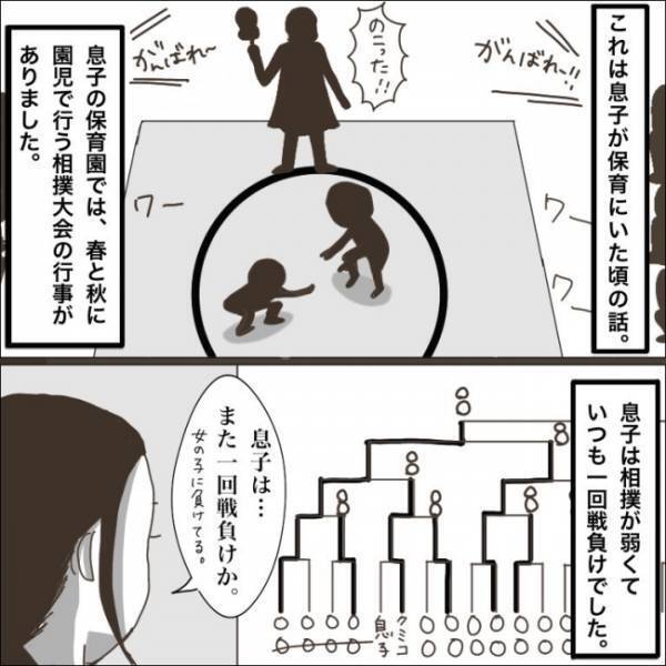 最弱だった息子を勝たせてあげたい！特訓に励み、親子二人三脚で挑んだ相撲大会。結果はまさかの！？