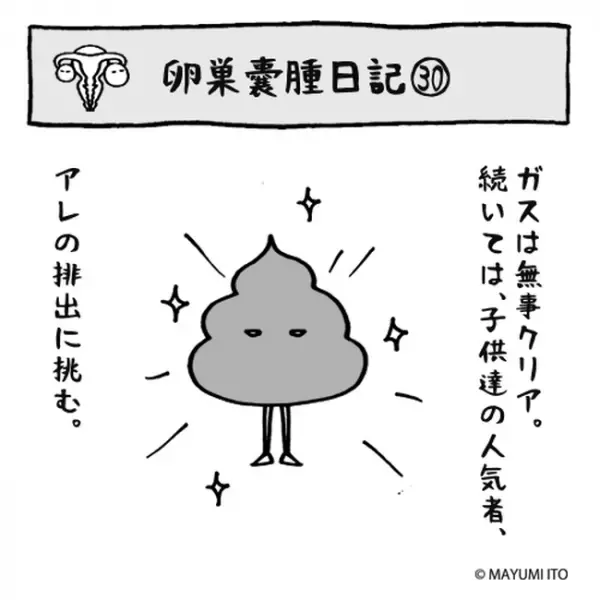 「出ませんっ！」子どもたちの人気者、現れず。まさかの夢に…／卵巣嚢腫日記。#30