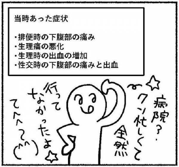 「痛いぃぃ！」原因は肛門近く！？謎の激痛に悩まされ...！？ #子宮内膜症日記 1