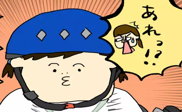 「裏切られたー！」娘の工作を身に着けて一緒にお買い物。すると…あれっ！？