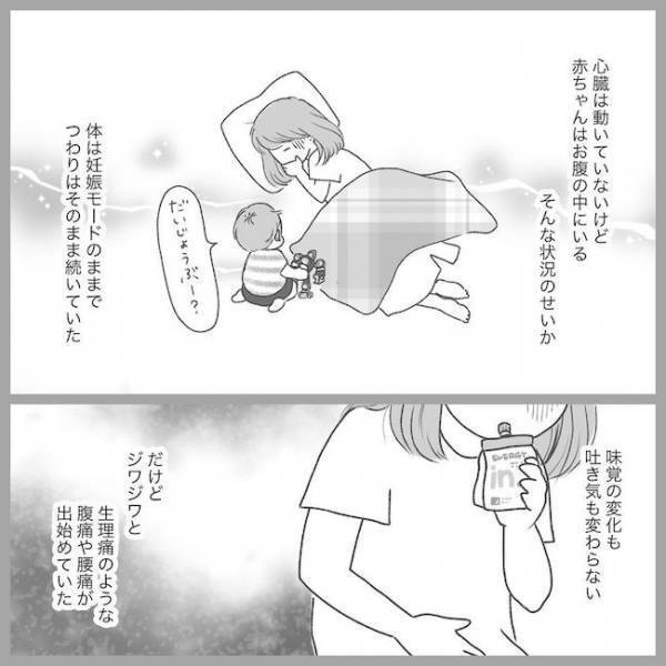 「誤診でまだ生きてるかも…」ありえない考えに取り憑かれてしまい… #2度の流産の話 15