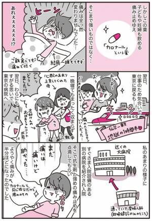 痛み止めが効かない そして入院 おなかの形がいびつに 子宮筋腫合併妊娠 3 21年12月30日 ウーマンエキサイト 1 2