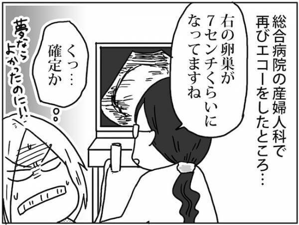 再検査のため総合病院へ！エコー検査で見つかったのは… #卵巣ボーダーライン 2