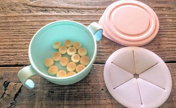 【100均】マルチに活躍★ダイソーのこぼさないボーロカップがスゴイ！