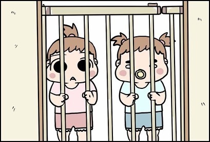 なぜ！？突然顔がビショビショに…！つい笑っちゃう赤ちゃんあるある2選