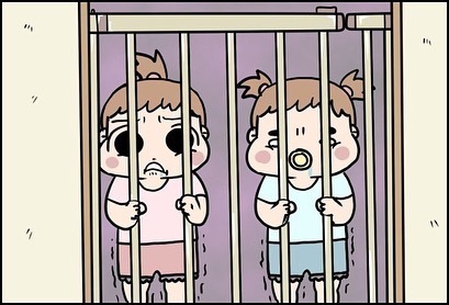 なぜ！？突然顔がビショビショに…！つい笑っちゃう赤ちゃんあるある2選