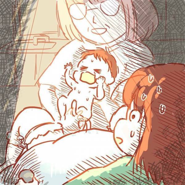 ズルリ…引きずり出された感ハンパない！ついに出産、初対面は…？！ #4