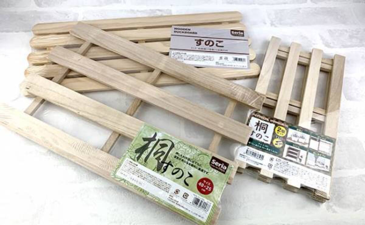 100均 5分で簡単に棚が完成 お手軽で超便利な すのこ アレンジ術まとめ 22年7月17日 ウーマンエキサイト 1 2