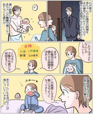 「こんなんじゃダメだ…」わが家が取り入れた赤ちゃんとの生活リズム改善法