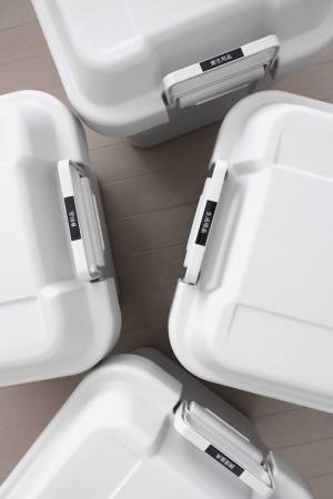 【9月は防災月間】無印良品の「頑丈収納ボックス」が防災備蓄品の収納に最適だった！