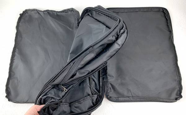 【ダイソー】スゴッ！空気を抜かずに閉めるだけで驚きの小ささに！収納にも使えると話題