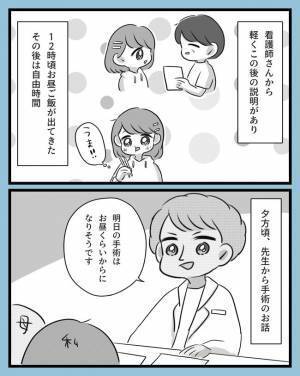 「いやだな…」ついに入院！手術説明を聞いてたら…／子宮頸がん手術11