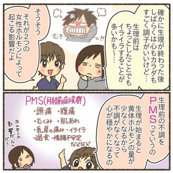 「振り回され過ぎでは！？」女性ホルモンって何のため？／マンガで読む生理のハナシ #2