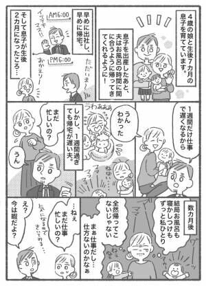 俺がいなくても大丈夫でしょ どうにか乗り切っているだけなのに 毎日帰宅が遅い夫に異議あり 22年2月25日 ウーマンエキサイト 1 2