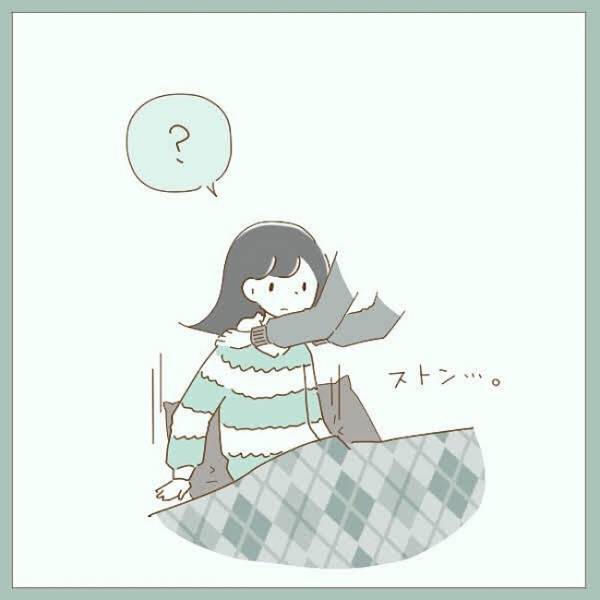 「えっ？？」普段とてもやさしい彼。女の子の日になると、おもむろにコタツに押し込められ…