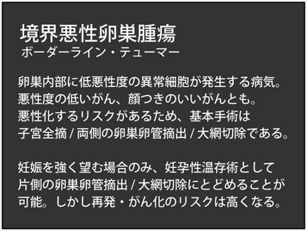 「5年生存率は…」えっ？死ぬ可能性があるってこと？ #卵巣ボーダーライン 17