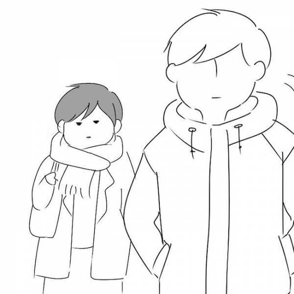 「別れたいのに…」今日、絶対に別れを告げよう！そう決意したものの… #さく坊馴れ初め 43