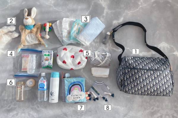 生後5カ月ベビーのママ、くみっきーのバッグの中身公開！おすすめの育児グッズは？ #芸能人ママのバッグの中身