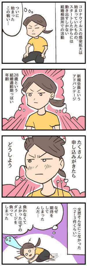 「殺到しちゃうかも」広がる妄想。ビギナーズラックに期待した結果…／結婚相談所をすぐに退会11