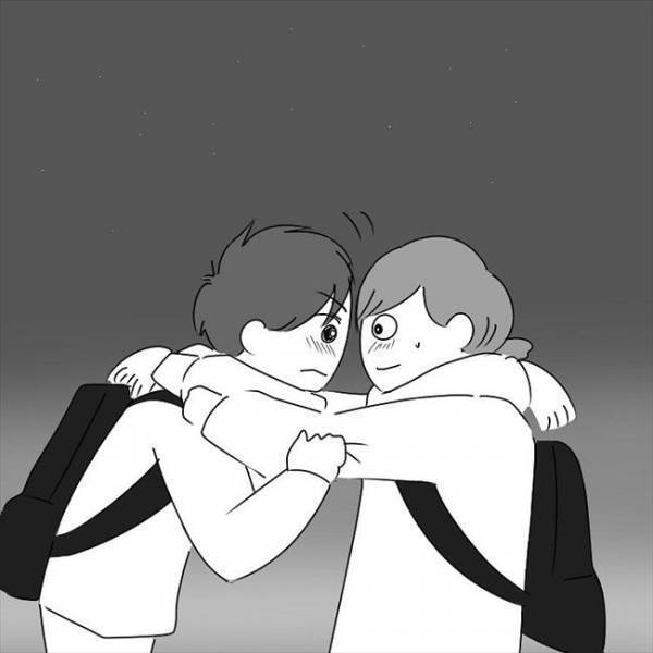 「お願いします」ハッピーエンドかと思いきや…告白後になぜか猛ダッシュ！？​ #さく坊馴れ初め 最終話