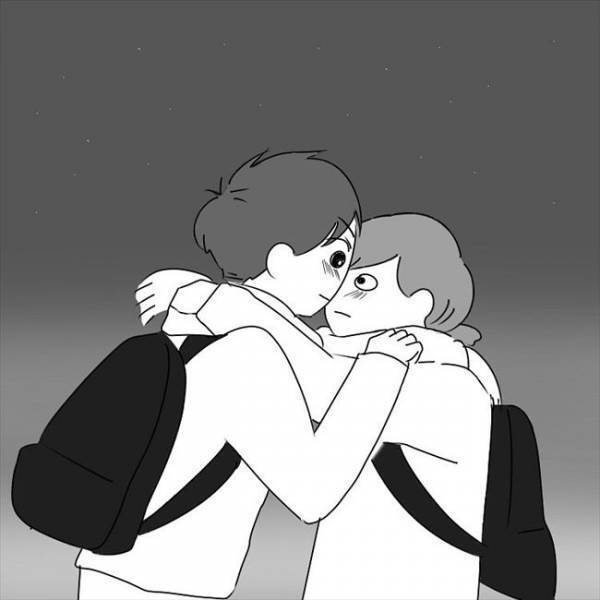 「お願いします」ハッピーエンドかと思いきや…告白後になぜか猛ダッシュ！？​ #さく坊馴れ初め 最終話