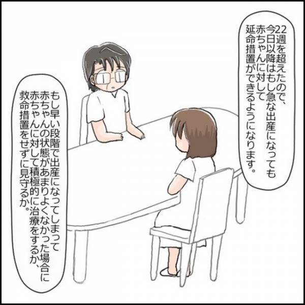 ＜小さめ赤ちゃん＞「意思確認をしたい」医師から突然の呼び出し…。説明を受け、私は頭が真っ白に…！
