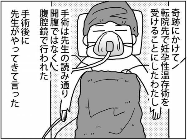 奇跡にかけて再手術！夫とともに結果を聞きに行くと… #卵巣ボーダーライン 31