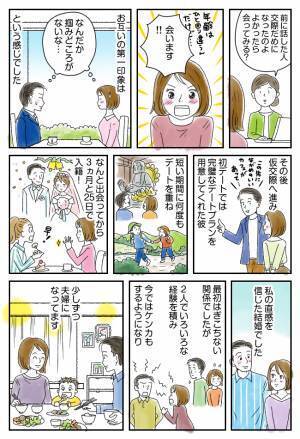 「私、多分この人と結婚する…！」不思議な直感を信じ、紹介された男性に会ってみると…